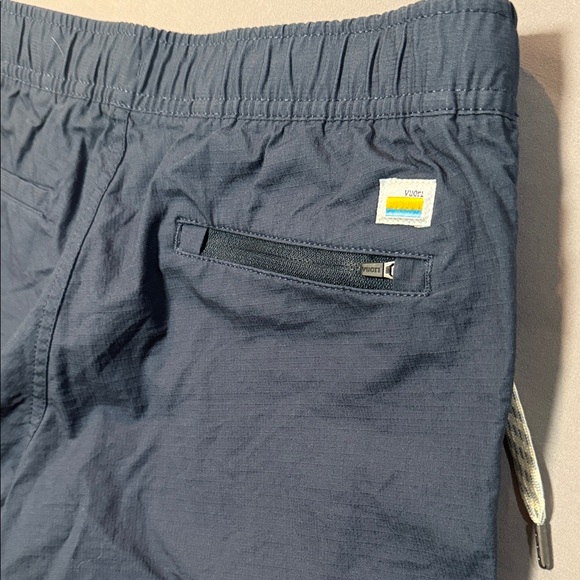 Vuori Men’s Ripstop Drawstring Shorts Navy Blue Size Small 8” Inseam - Picture 7 of 9